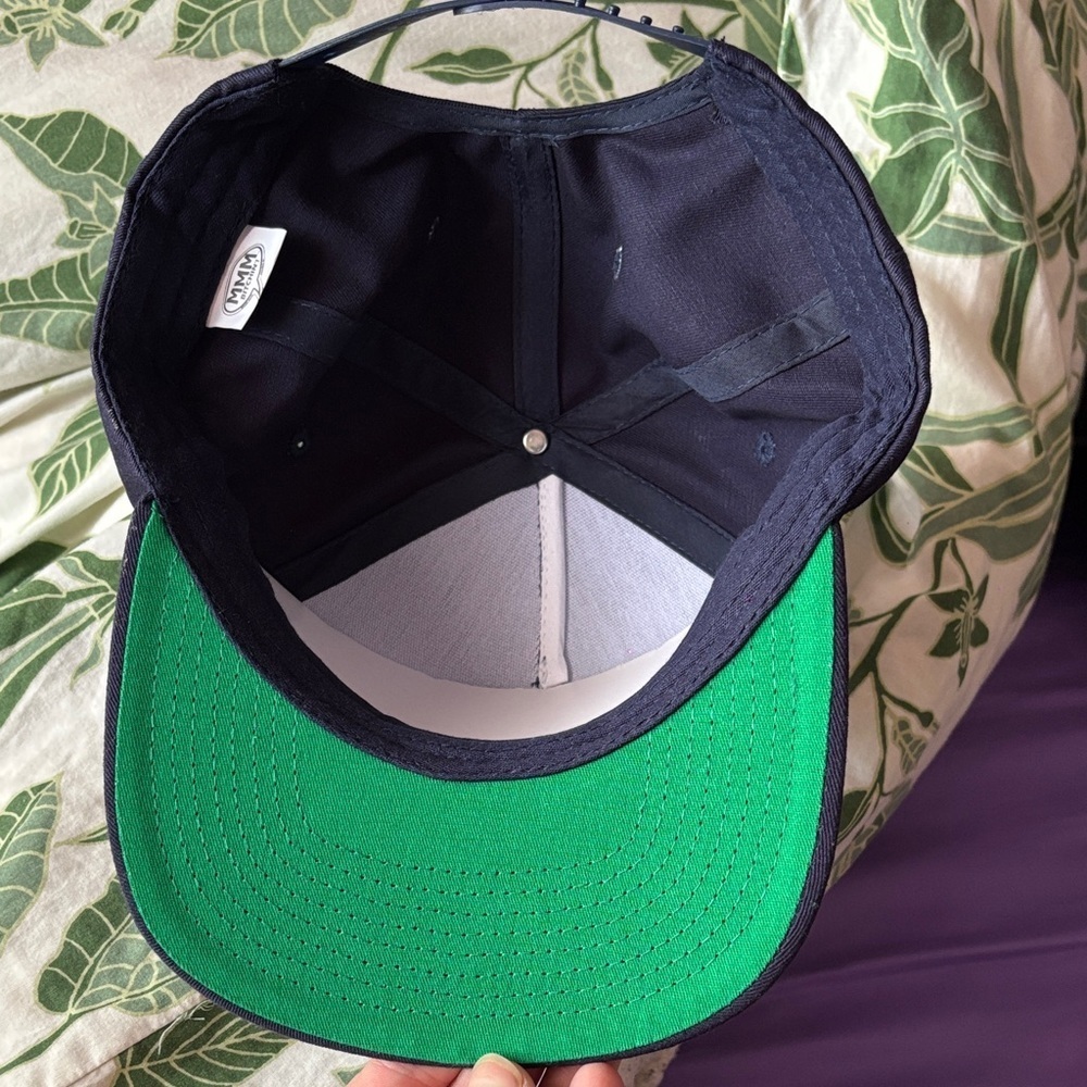MMM Bitchin’ sauce Navy and Green Snapback - Picture 2 of 6